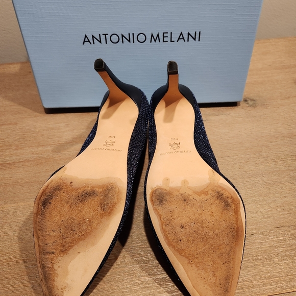 Antonio Melani Heels - Stunning in Sparkly Blue. - Picture 6 of 14